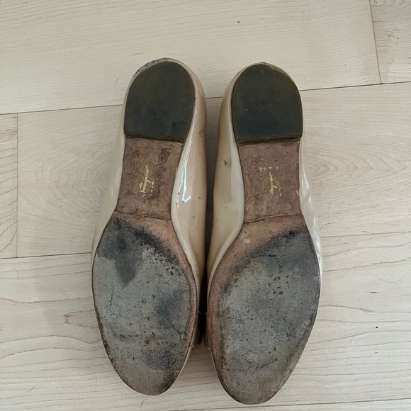 Salvatore Ferragamo Patent Leather Vara Ballet Flats - Picture 3 of 5